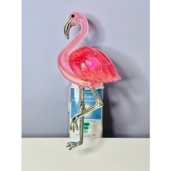 PINK HAPPY FLAMINGO WALLFLOWER PLUG NIGHTLIGHT SCENT CONTROL BATH & BODY WORKS - Picture 6 of 6